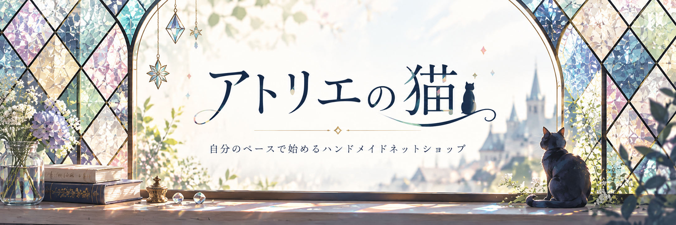 アトリエの猫